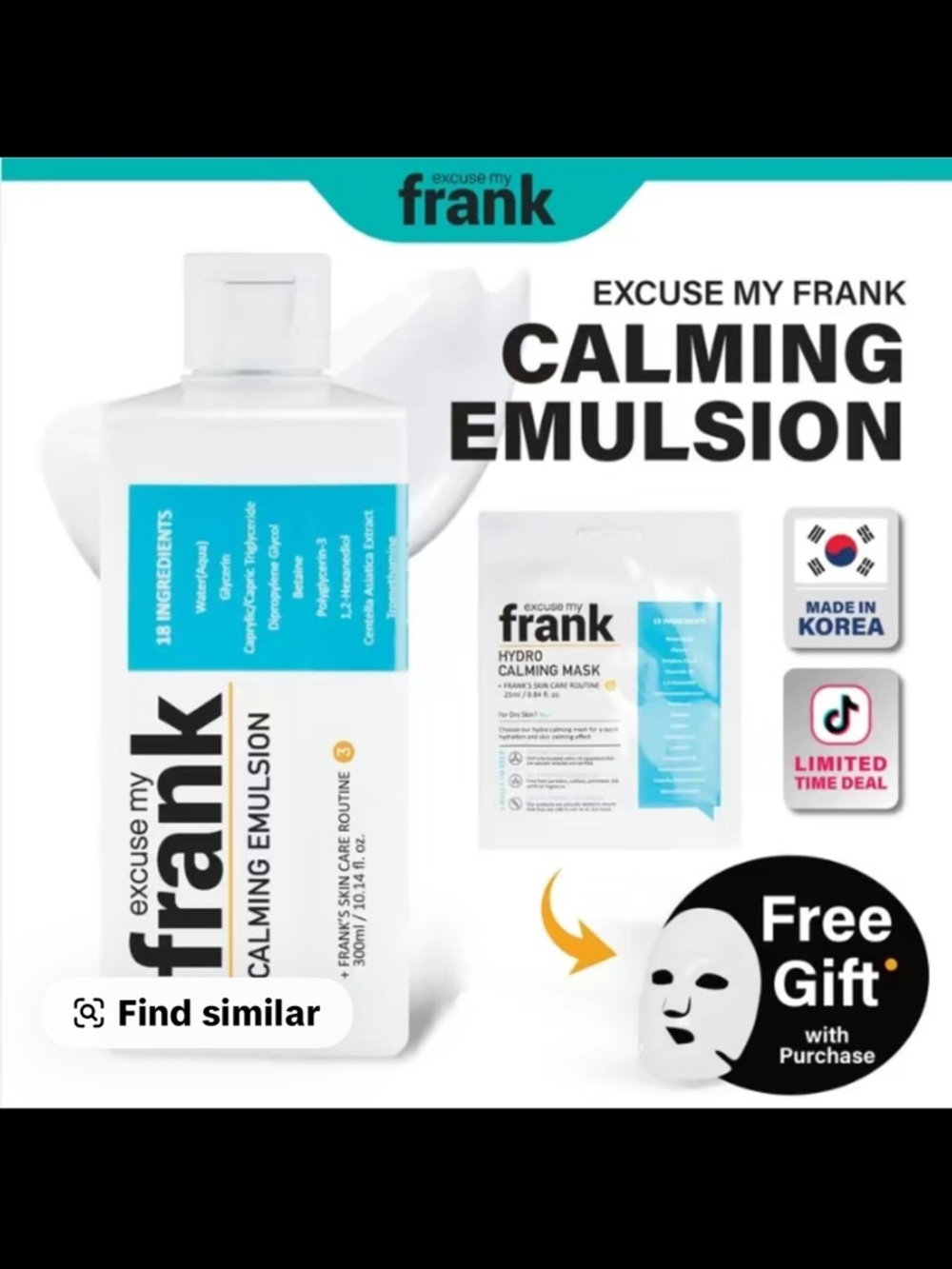 Calming Emulsion - Soothing White Moisturizer